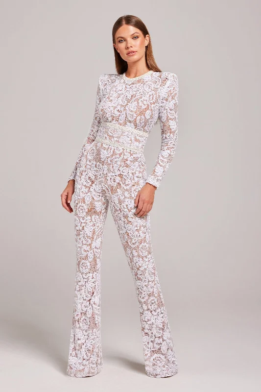 Bella White Jumpsuit