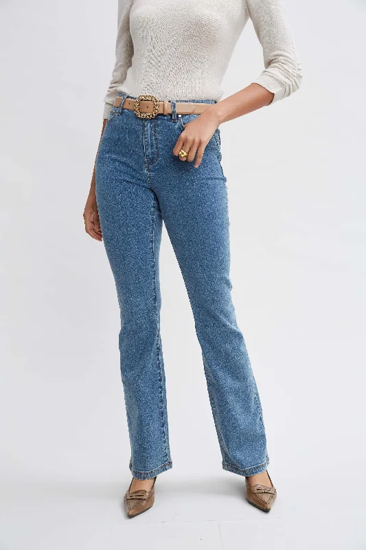 Fit & Flare Jeans