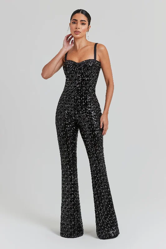 Hailey Black Jumpsuit