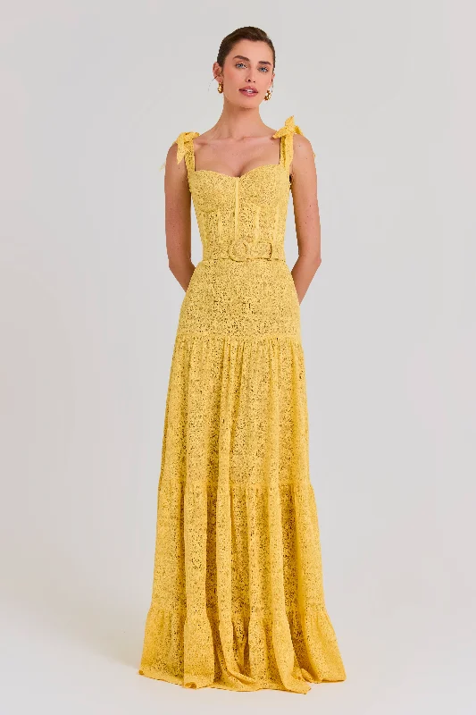 Miranda Yellow Dress