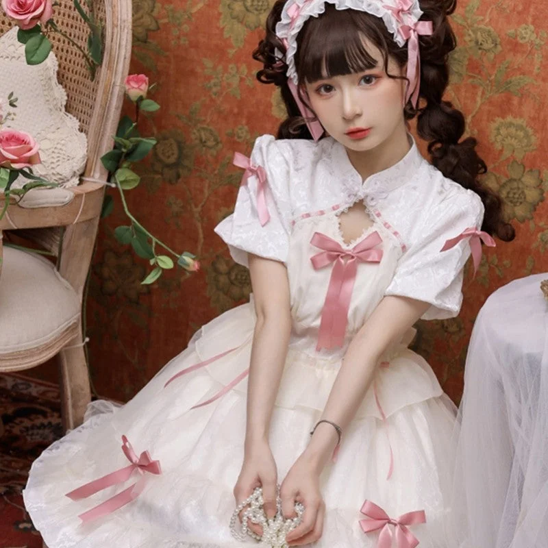 short sleeve lolita dress PL53311