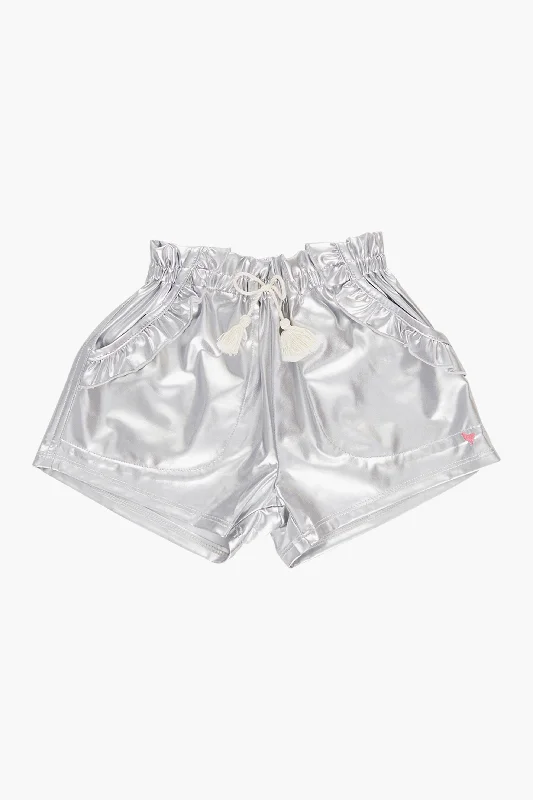 Silver Lame Theodore Short